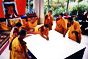 Gyuto Monks: starting the Mandala